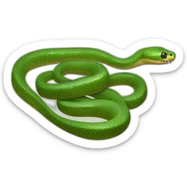 Snake sticker
