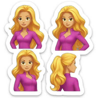Totally spies sticker