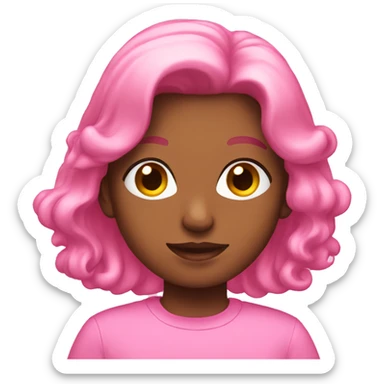 Everything pink sticker