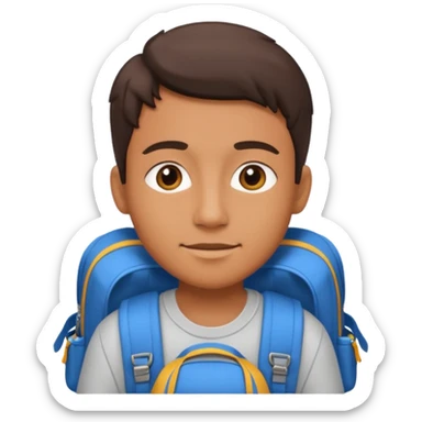 modern student sticker