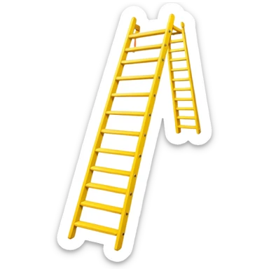 Prompt 1: "You’ve climbed the corporate ladder…"
Graphic: 🪜 Ladder icon (white) glowing upward steps in yellow.
Animation: Ladder rungs light up one by one.
Background: Transparent.
 sticker