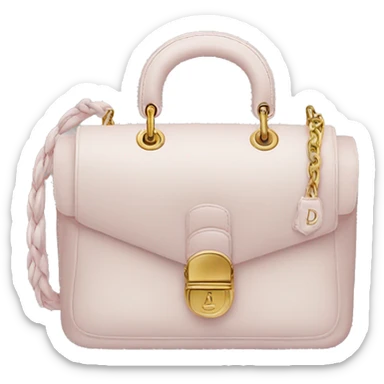 dior bag sticker
