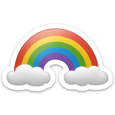 Rainbow sticker