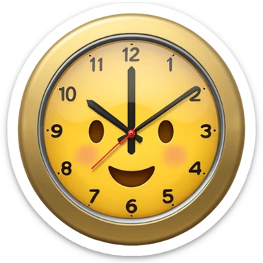 emoji reloj sticker