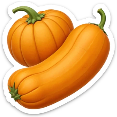 butternut squash sticker