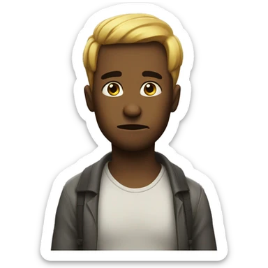 Unimpressed birthday sticker