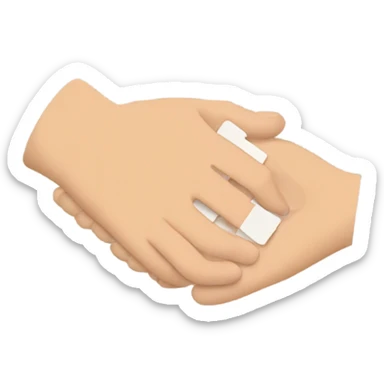 Putting on a bandaid sticker