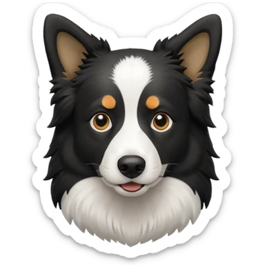 Border collie sticker