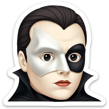 Phantom of the opera sticker