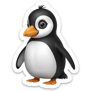 yeah thats nice now convert it into pengeuin 
 sticker