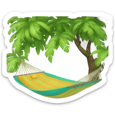 Hammock sticker