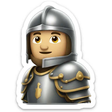 french knight sticker