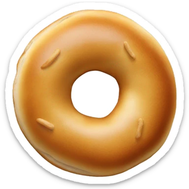 Bagel sticker
