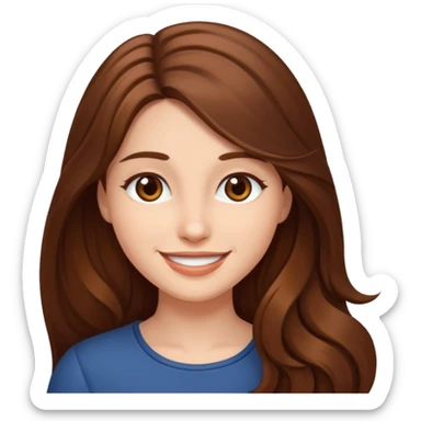 change the hair to bit a long length sticker