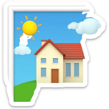 CASA precios accesibles sticker