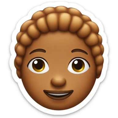 Gingerbread girl sticker