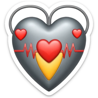 heart rhythm device sticker