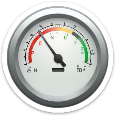 An electrical meter gauge close up sticker