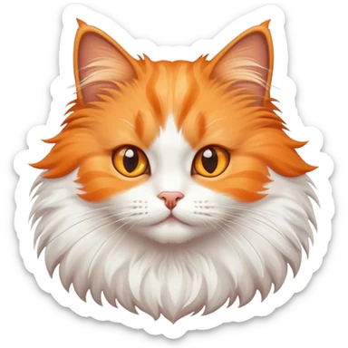 Nice juicy cat  sticker