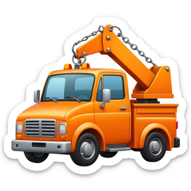 tow icon sticker