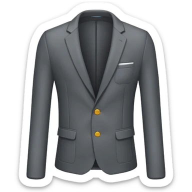 Blazer social chumbo, sem ninguém usando, somente a peca de roupa sticker