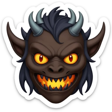 Abaddon, demons sticker