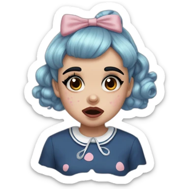 melanie martinez cry baby sticker