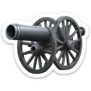 Gatling Gun Barrell sticker