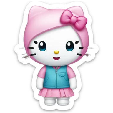 Hello kitty sticker