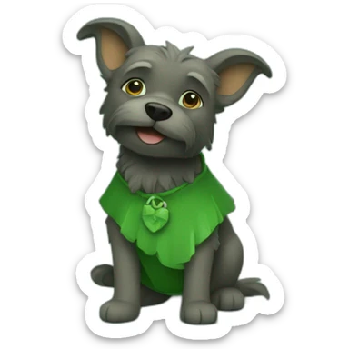 Toto in emerald city sticker