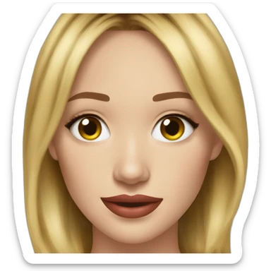 hilary duff sticker