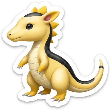 Salandit-Ampharos-Helioptile-Amaura-Cresselia-fusion sticker