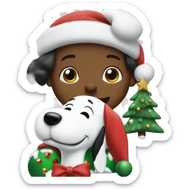 Snoopy Christmas  sticker