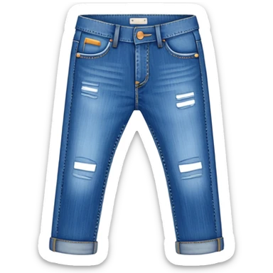 jeans sticker
