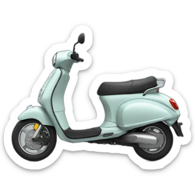 Scooter à 3 roues  sticker