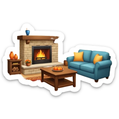 living room sticker