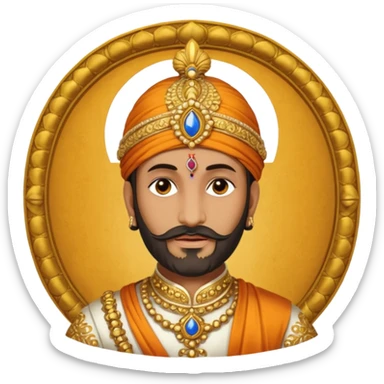 Chatrapati Shivaji Maharaj sticker