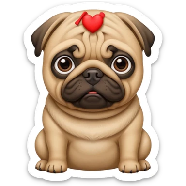 pugs sticker