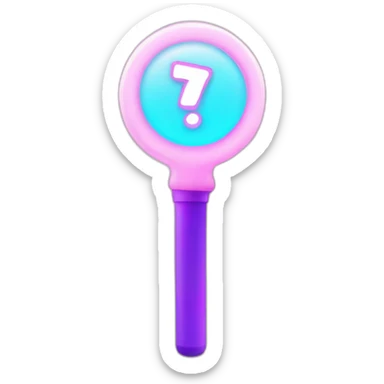 BTS army light stick  sticker