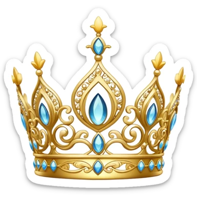 Tiara sticker