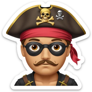 Captian Fear sticker