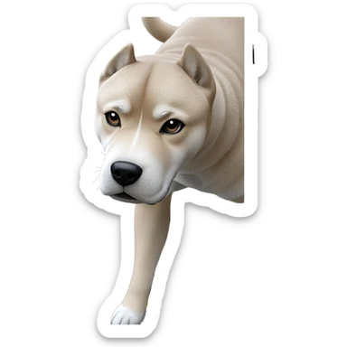 shiba inu signature illustration sticker