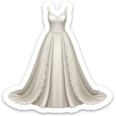make a wedding  Dress, nice,  sticker