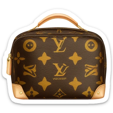 Louis Vuitton cosmetic bag  sticker