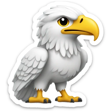 Aguila universidad  sticker