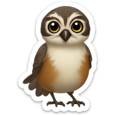 Moineau sticker