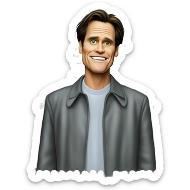 create truman show  jim carrey world sticker