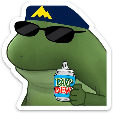 voltage Mountain Dew sticker