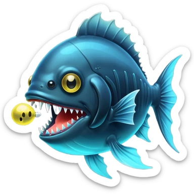 anglerfish sticker