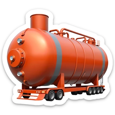 create an ultra realistic American modern liquefied gas tanker sticker